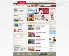 Real estate web system for sales and rentals.