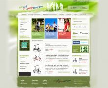 Online store for electric bikes, powered by Summer Cart shopping cart.