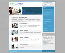 A company website, that present the services and products of the company Unit4Agresso. It is based on the Joomla CMS.