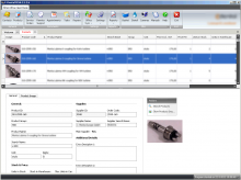 Custom ERP solution for a company in Netherlands that provides medical equipment and services to the health care industry. This complete solution was custom built to match their exact business needs. It features customer relations management, human resources, service orders tracking, appointments calendar, support, repairs. It features integration with accounting software UNIT4 Multivers, and even monitors security cameras. 