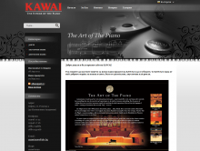 Online store for Bulgaria of the popular Japanese piano manufacturer Kawai. A wide range of concert grands, upright and digital pianos reaching hundred thousand dollars. Powered by Summer Cart shopping cart.