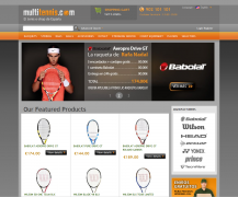 An online store featuring a myriad of tennis products for the Spanish and Portugal markets. Another excellent online store powered by Summer Cart shopping cart.